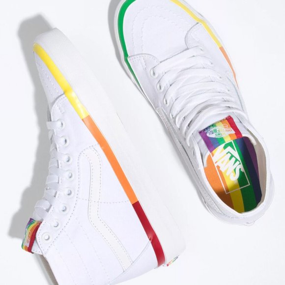 Vans Other - VANS Rainbow Foxing Sk8-Hi Tapered Shoes men 11